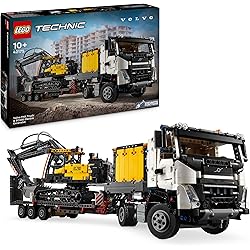 Camion Volvo FMX et pelleteuse électrique EC230 - LEGO Technic #42175