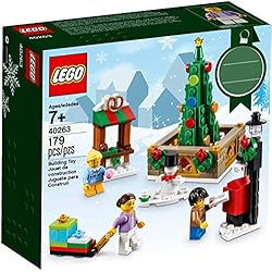La place de Noël LEGO - LEGO Saisonnier #40263