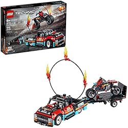 Le spectacle de cascades du camion et de la moto - LEGO Technic #42106