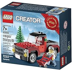 Le camion de transport de sapins de Noël - LEGO Saisonnier #40083