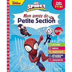Disney - Marvel - Spidey et ses amis extraordinaires - Mon année de Petite Section (3-4 ans)