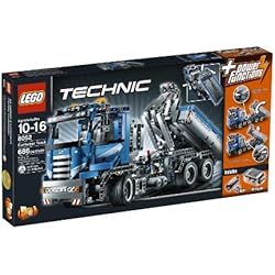 Le camion conteneur motorisé - LEGO Technic #8052
