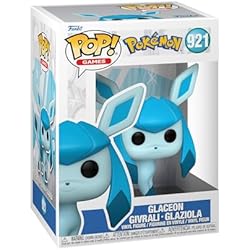 Funko Pop! Games: Pokemon - Glaceon - Givrali - Figurine en Vinyle à Collectionner - Idée de Cadeau - Produits Officiels - Jouets pour Les Enfants et Adultes - Video Games Fans