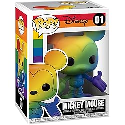 Funko Pop! Disney: Pride - Mickey Mouse - Arc-en-Ciel - Figurine en Vinyle à Collectionner - Idée de Cadeau - Produits Officiels - Jouets pour Les Enfants et Adultes - TV Fans