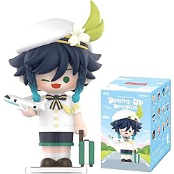 Pop MARTGenshin Impact Dress-Up Dreams Themed Pop d’Action Figurines Anime de Jouet Figure à Collectionner Cadeaux Créatifs 1Piece