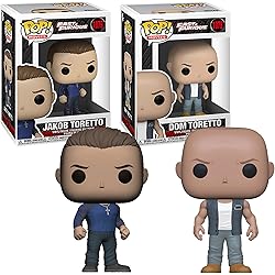 Funko Pop! Fast and Furious 9 Set of 2: Dominic and Jakob Toretto