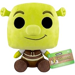 Funko Pop! Plush: Shrek– Shrek - ​- Peluche à Collectionner - Idée de Cadeau d'anniversaire - Produits Officiels Peluche pour Les Enfants et Adultes - Idéal pour Les Fans Movies