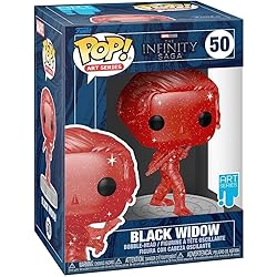Funko Pop! Artist Series: Marvel Infinity Saga - Black Widow - Red - Avengers - Figurine en Vinyle à Collectionner - Comprend une Boite de Protection en Plastique de Première Qualité - Idée de Cadeau