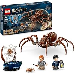 LEGO Harry Potter - Aragog dans la Forêt Interdite - Set avec des Araignées - Figurines de Créatures Magiques - 2 Minifigurines des Personnages - Cadeau pour Enfants et Fans des Films dès 7 Ans 76434
