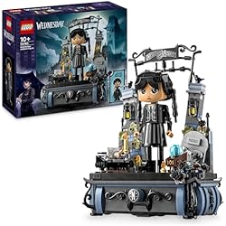 LEGO Mercredi Figurine de Mercredi Addams - Set à Collectionner pour Enfants - Jouet à Transformer avec des éléments Amusants - Set de Jeu Riche en mystère et en Aventure 76780