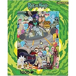Jeu Rick et Morty - 1000 pièces - AQUARIUS