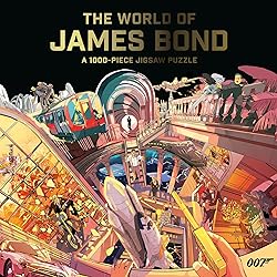 Puzzle James Bond 007 - 1000 pièces  - Laurence King