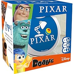 Asmodee , Dobble Pixar , Card Game , Ages 6+ , 2-8 Players , 15 Minutes Playing Time