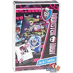 Jeu des 7 familles Monster High - Jeu de 42 Cartes  - Cartamundi