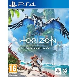 Sony PlayStation 4 Jeux, Horizon Forbidden West PS4, Édition Standard, Version Physique avec CD, Langue : Français, 1 joueur, PEGI 16+  - Playstation