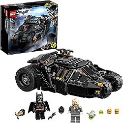 LEGO 76239 DC Batman Gobelet Batmobile : Voiture Jouet épouvantail avec Figurines, Batarang et Grappling, Cadeau pour garçons et Filles à partir de 8 Ans