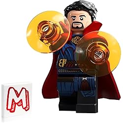 LEGO Marvel 76218 Super Heroes Doctor Strange in The Multiverse of Madness Mini-figurine Doctor Strange (avec cape et disques portail)