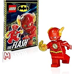 LEGO DC Comics Super Heroes Justice League Minifigure - Flash (with Power Blast) 76098