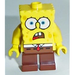 Lego Spongebob Squarepants Mini figurine Bob l'éponge (Look choqué)