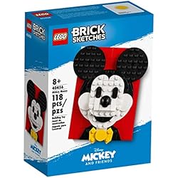 LEGO EGO Brick Sketches: Mickey Mouse (118 pcs)