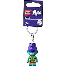 LEGO Trolls World Tour Branch Minifigure Keychain 854004
