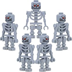LEGO ® 5 squelettes Gris de The Movie (Robo Skeleton)