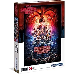 Puzzle Netflix - 1000 pièces - Stranger Things  - Clementoni