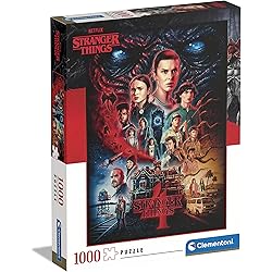 Puzzle Netflix - 1000 pièces - Stranger Things  - Clementoni