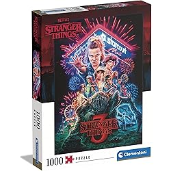 Puzzle Netflix - 1000 pièces - Stranger Things  - Clementoni
