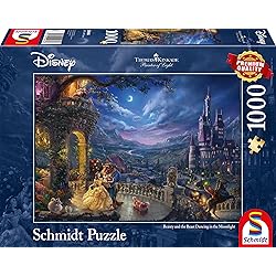 Puzzle La Belle et la Bête - 1000 pièces - Disney  - Schmidt