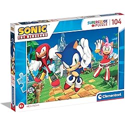 Puzzle 500 pièces et moins - Sonic - Clementoni