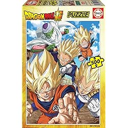 Puzzle Dragon Ball - 500 pièces et moins - Educa