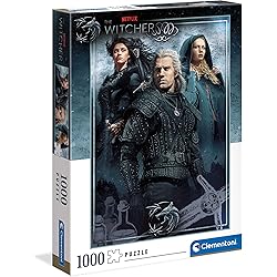 Puzzle The Witcher - 1000 pièces - Clementoni