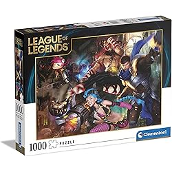 Jeu League of Legends - 1000 pièces  - Clementoni
