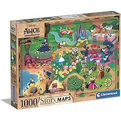 Puzzle Alice au Pays des Merveilles - 1000 pièces - Clementoni