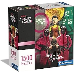 Puzzle Netflix - Squid Game - 1500 pièces  - Clementoni