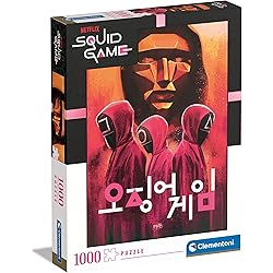 Puzzle Squid Game - 1000 pièces - Netflix  - Clementoni
