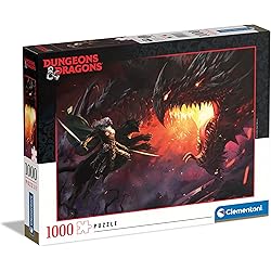 Puzzle Donjons & Dragons - 1000 pièces - Clementoni