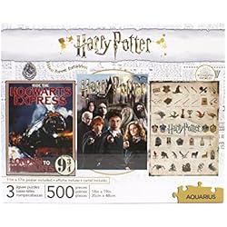 Puzzle 500 pièces et moins Harry Potter  - AQUARIUS