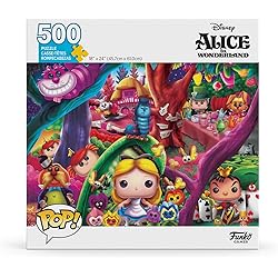 Puzzle 500 pièces et moins - Alice au Pays des Merveilles - Funko