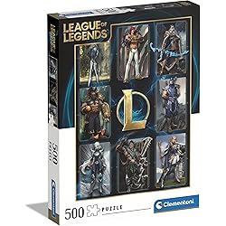 Puzzle 500 pièces et moins - League of Legends  - Clementoni