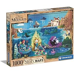 Puzzle 1000 pièces - La Petite Sirène - Clementoni