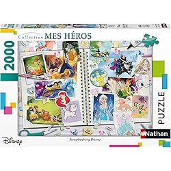 Puzzle 2000 pièces Disney  - Nathan
