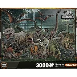 Puzzle 3000 pièces Jurassic World  - AQUARIUS