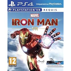 Sony, Iron Man PS4 VR, 1 Joueur, Version Physique avec CD, En Français, PEGI 12+, Jeu pour PlayStation 4 VR  - Playstation