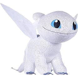 Peluche Dragons Dreamworks - Light Fury