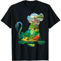 T-shirt Disney - Le Roi Lion - Pumbaa - Simba - Timon