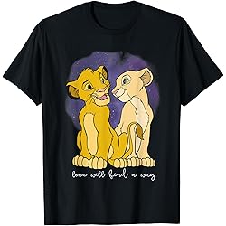 T-shirt Disney - Le Roi Lion - Simba - Nala
