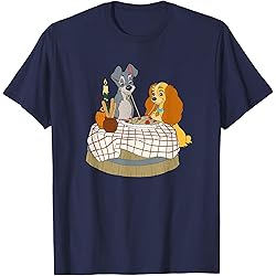 T-shirt Disney - La Belle et le Clochard - Femme
