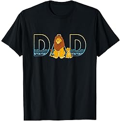 T-shirt Homme - Le Roi Lion - Simba - Mufasa